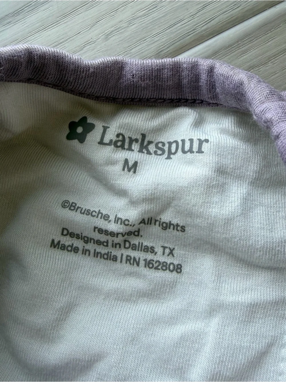 Larkspur lavender goose